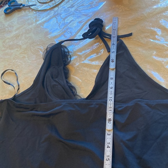 SHEIN Privé 1pc Stereo Flower Halter Neck Backless Bodysuit size L new - Picture 15 of 16